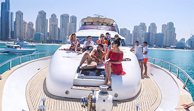 Xclusive Shared Yacht Tour - Afternoon Luxury Yacht Tour with Barbeque meal Without Transfers